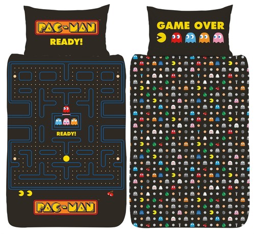 Pac man single duvet cover - man,