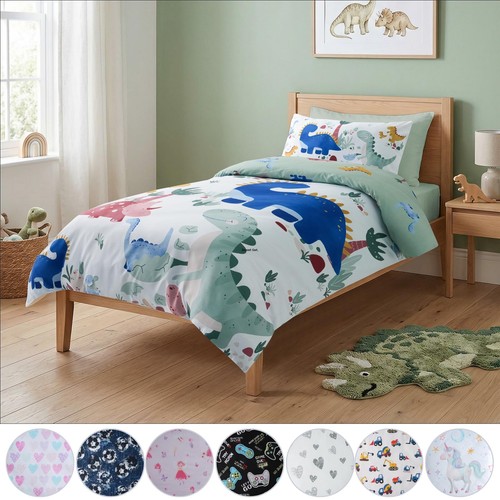 Kids printed duvet cover set - kids,