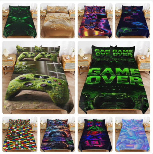Boys gaming bedding set - boys,