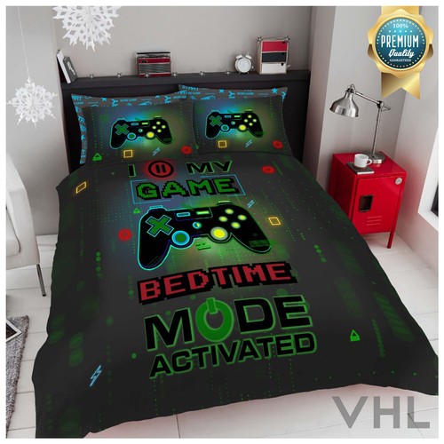 Reversible printed duvet quilt - printed,