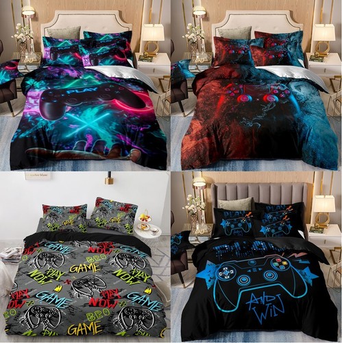 Game controller duvet quilt - game,