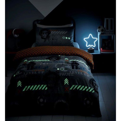 Gamer duvet cover set single - duvet,