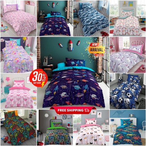 Boys girls duvet cover - boys, &
