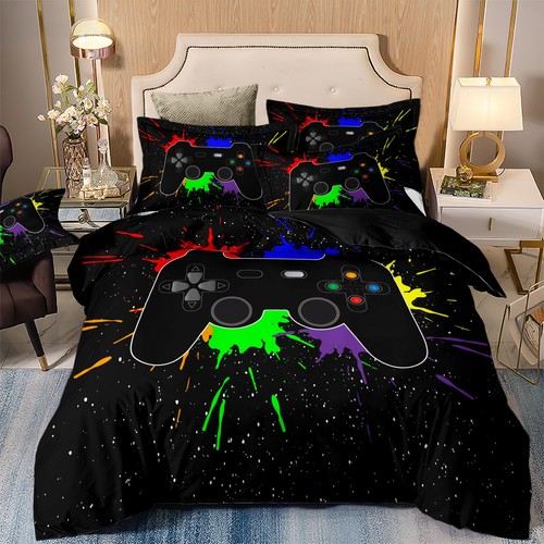 Luxury gamepad duvet quilt - gamepad,