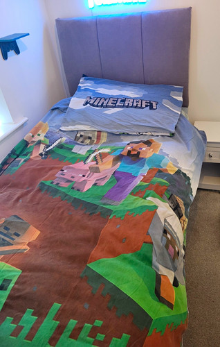 Minecraft single duvet cover - single, &