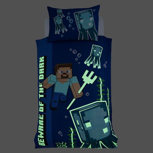 Minecraft bedding set single - minecraft,