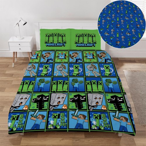 Minecraft duvet cover set - duvet,