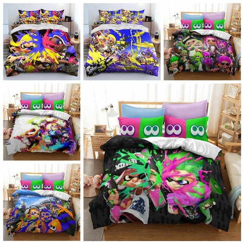 Splatoon games quilt duvet - games,
