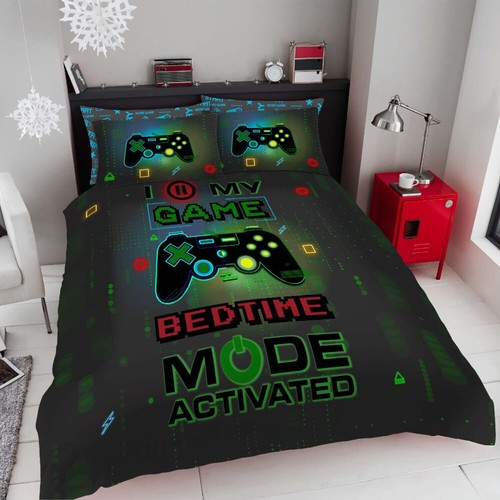 Gaming duvet cover reversible - gaming,