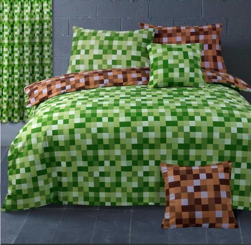 Checkered green pixels - checkered,