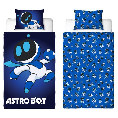 Astrobot kids single duvet - astrobot,