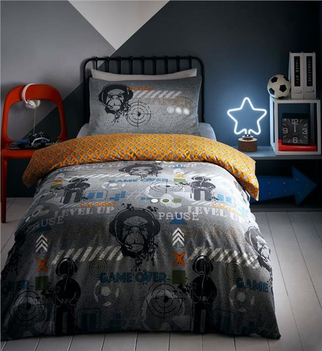Gamers duvet set boys gaming