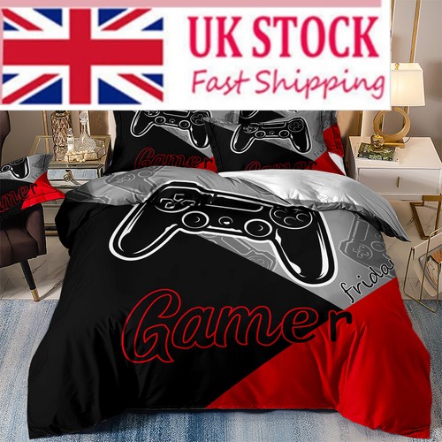 Gamer game duvet cover - game, set