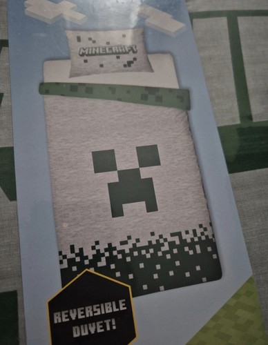 Minecraft single reversible - minecraft,