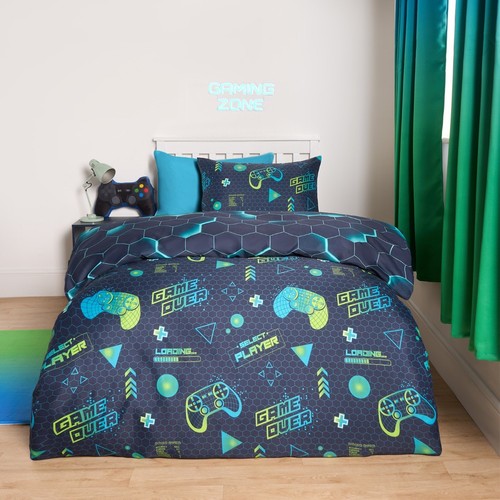 Neon gaming print thermal - print,