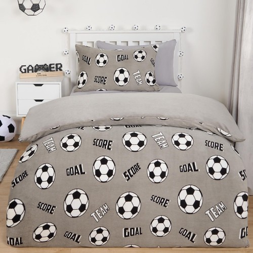 Football fleece duvet cover - football,