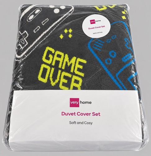 Very home gamer print duvet - very,